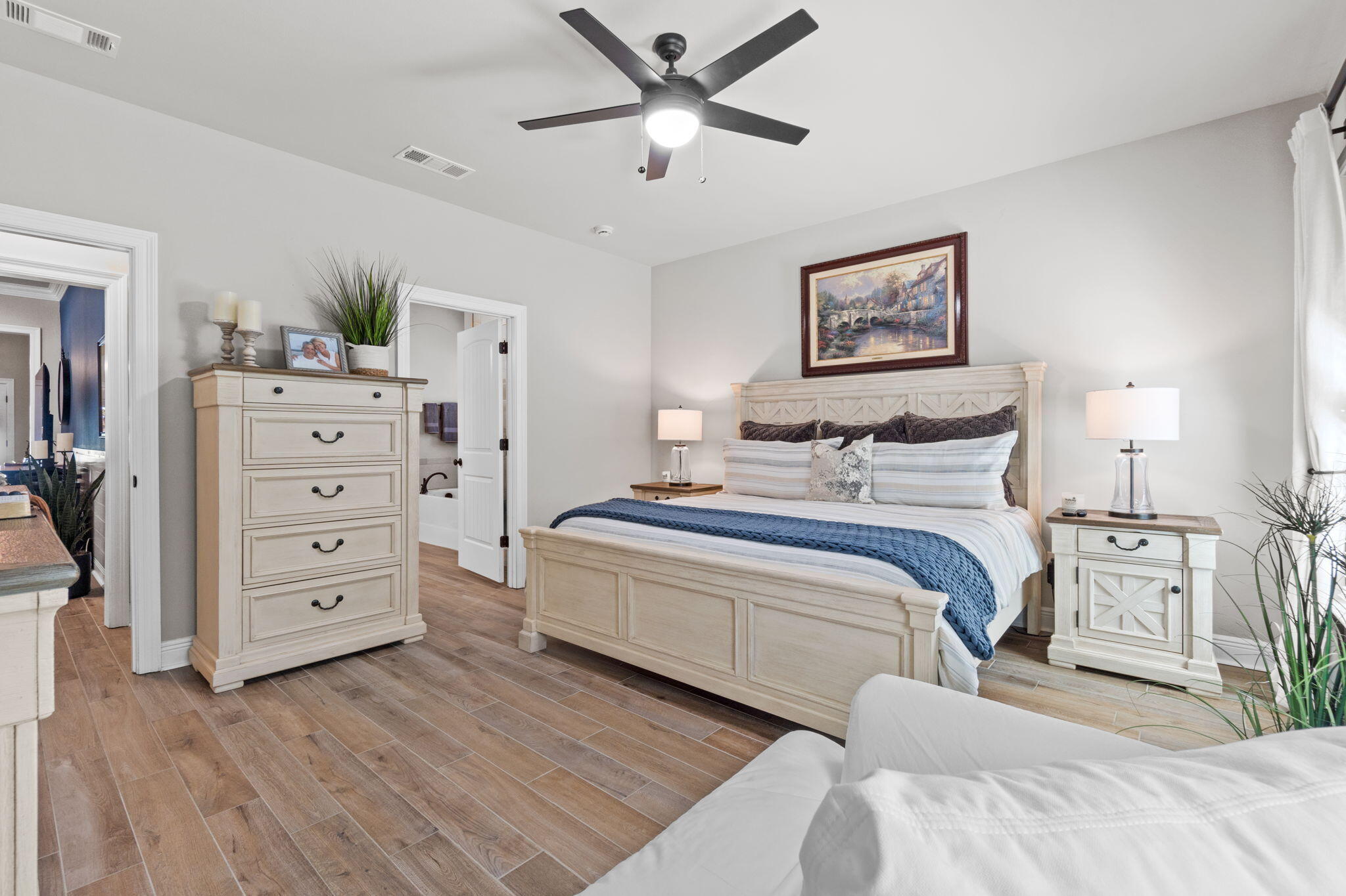 33 Cozy Cove Freeport, FL 32439 - Photo 23 of 87 a bedroom with a bed and a dresser