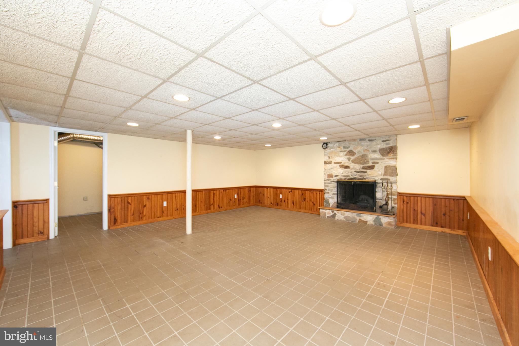 18 Tomahawk Court Medford, NJ 08055 - Photo 54 of 68 Lower level Large Entertainment Rm w/Fireplace