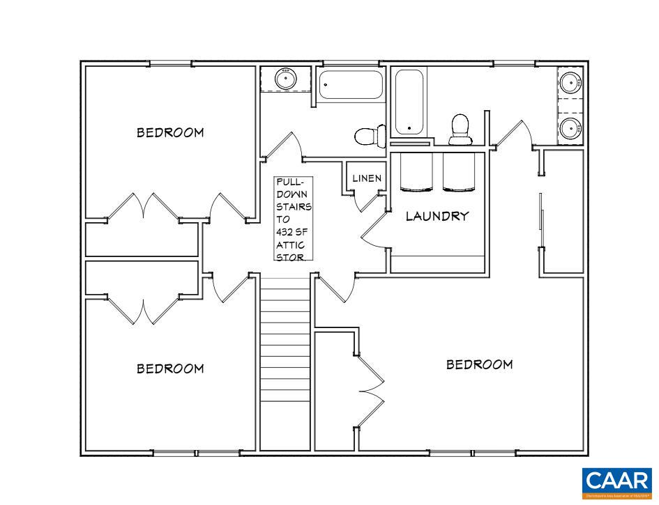 242 Palmer Place Ruckersville, VA 22968 - Photo 68 of 69 a picture of a floor plan
