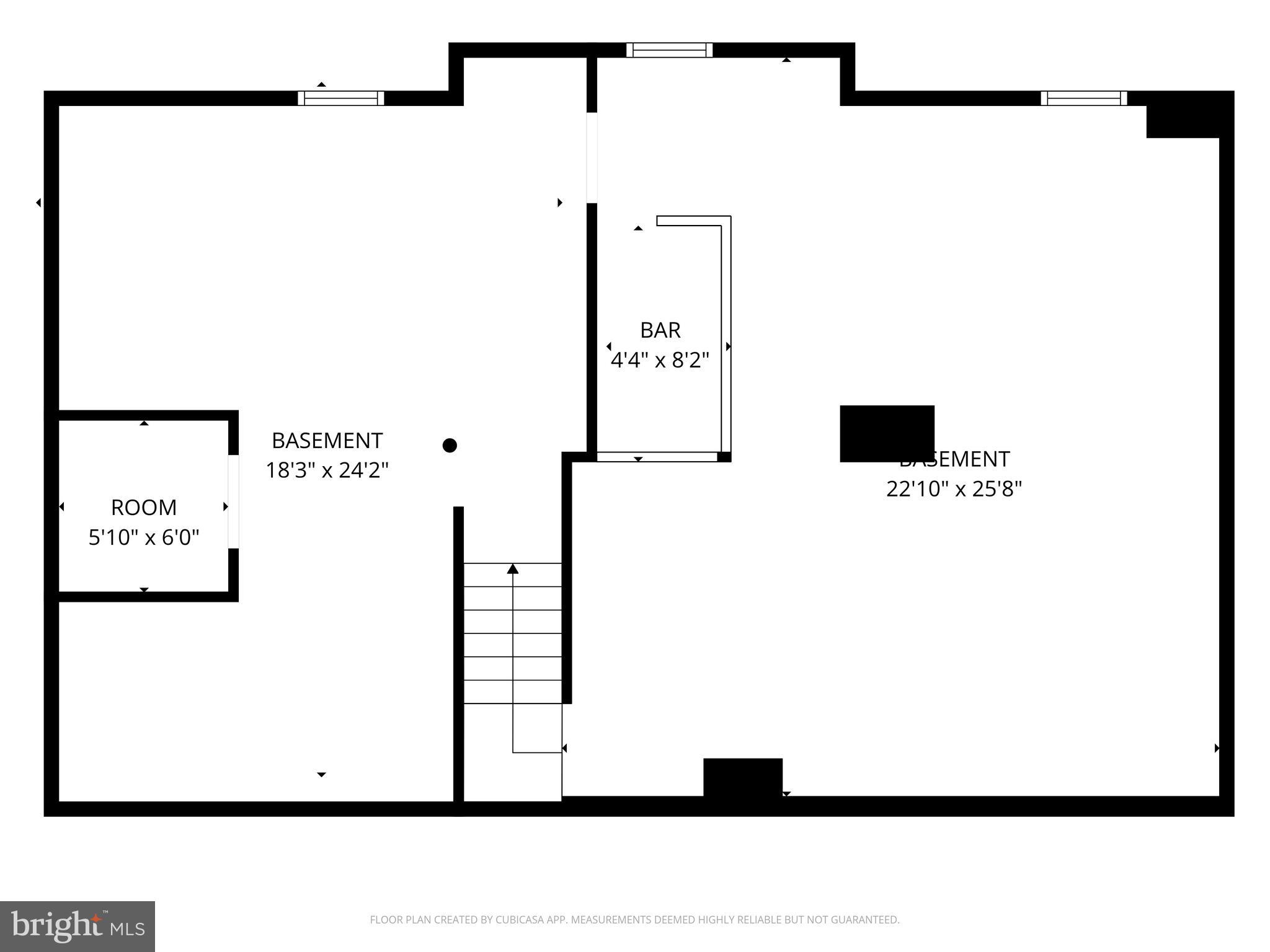1835 Batten Hollow Road Vienna, VA 22182 - Photo 50 of 50 Floor Plan - Lower Level