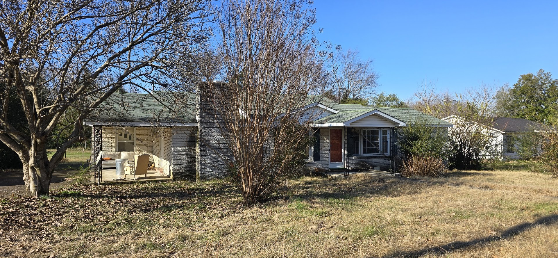 117 Pleasant View Road White Bluff, TN 37187 - Photo 1 of 21 a view of a house with a yard covered in snow