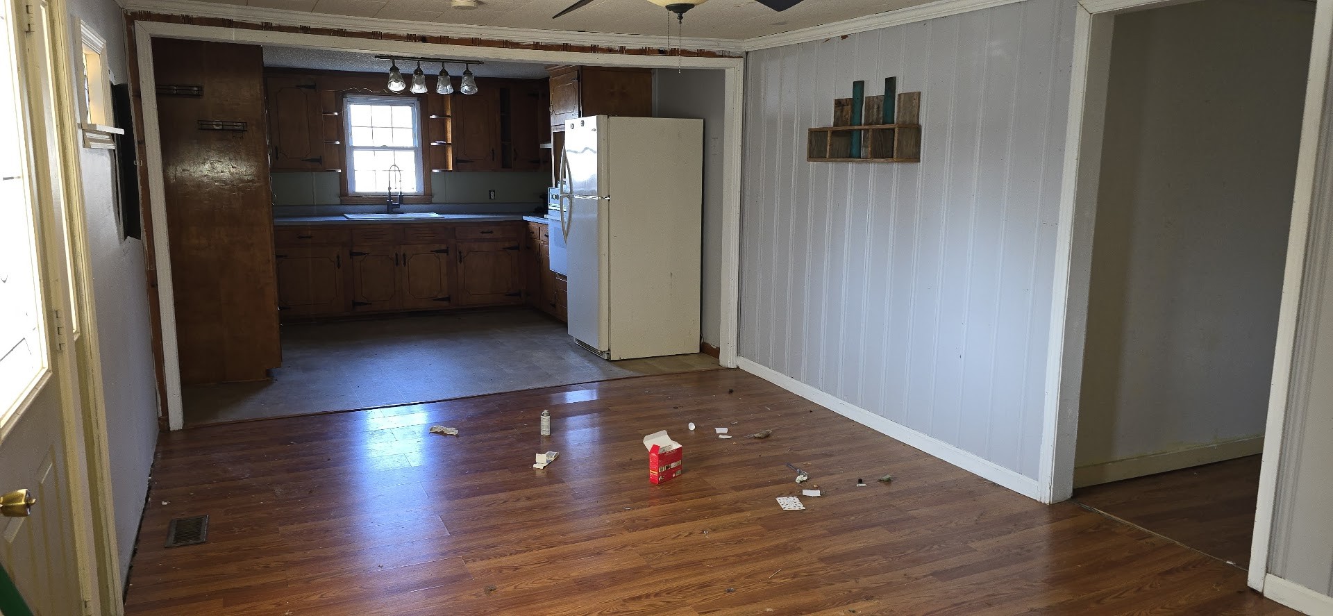 117 Pleasant View Road White Bluff, TN 37187 - Photo 7 of 21 an empty room with wooden floor and windows