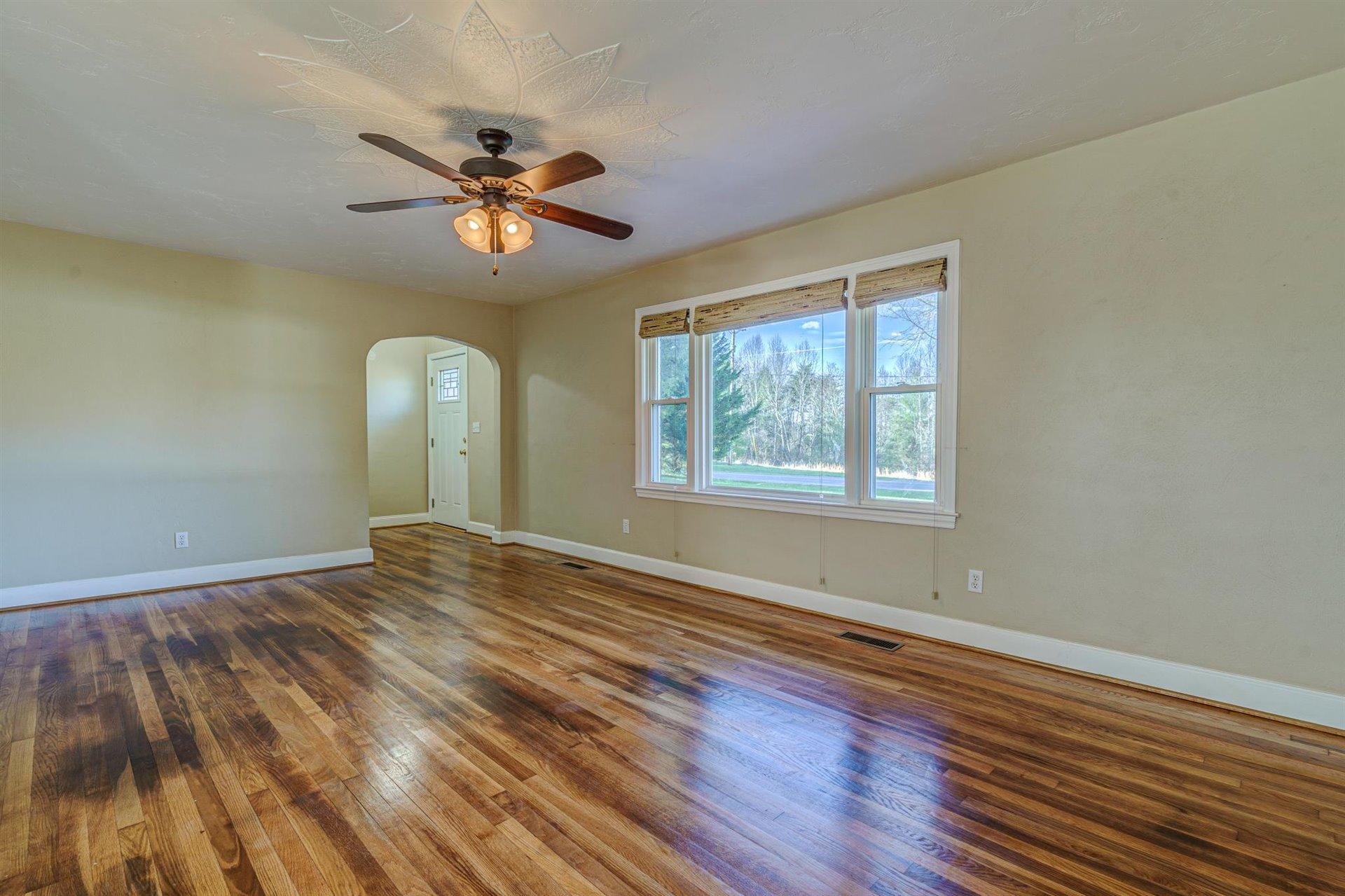 398 Jamestown Road Rocky Mount, VA 24151 - Photo 11 of 42 a view of empty room with wooden floor