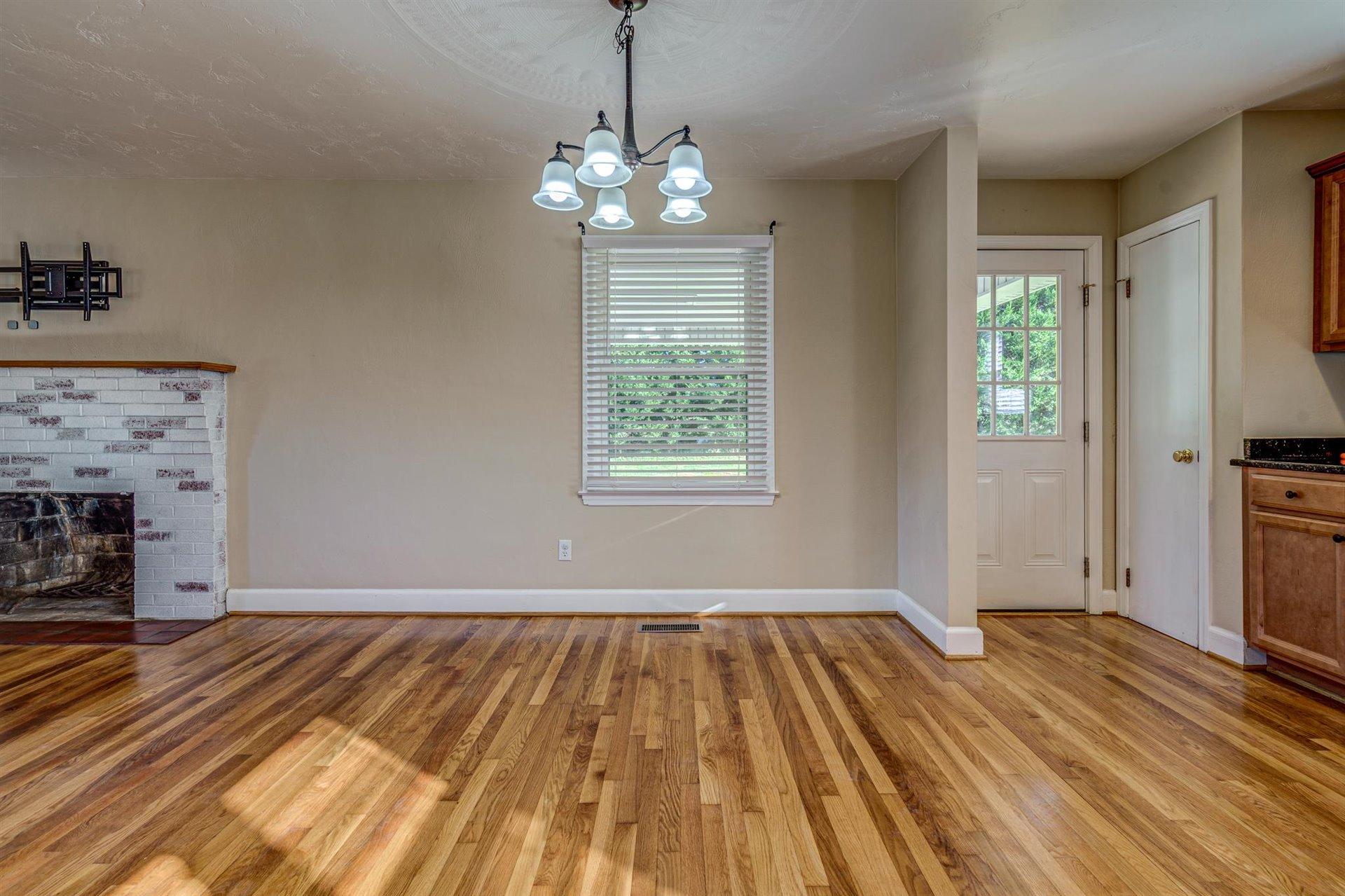 398 Jamestown Road Rocky Mount, VA 24151 - Photo 12 of 42 a view of livingroom with hardwood floor and window
