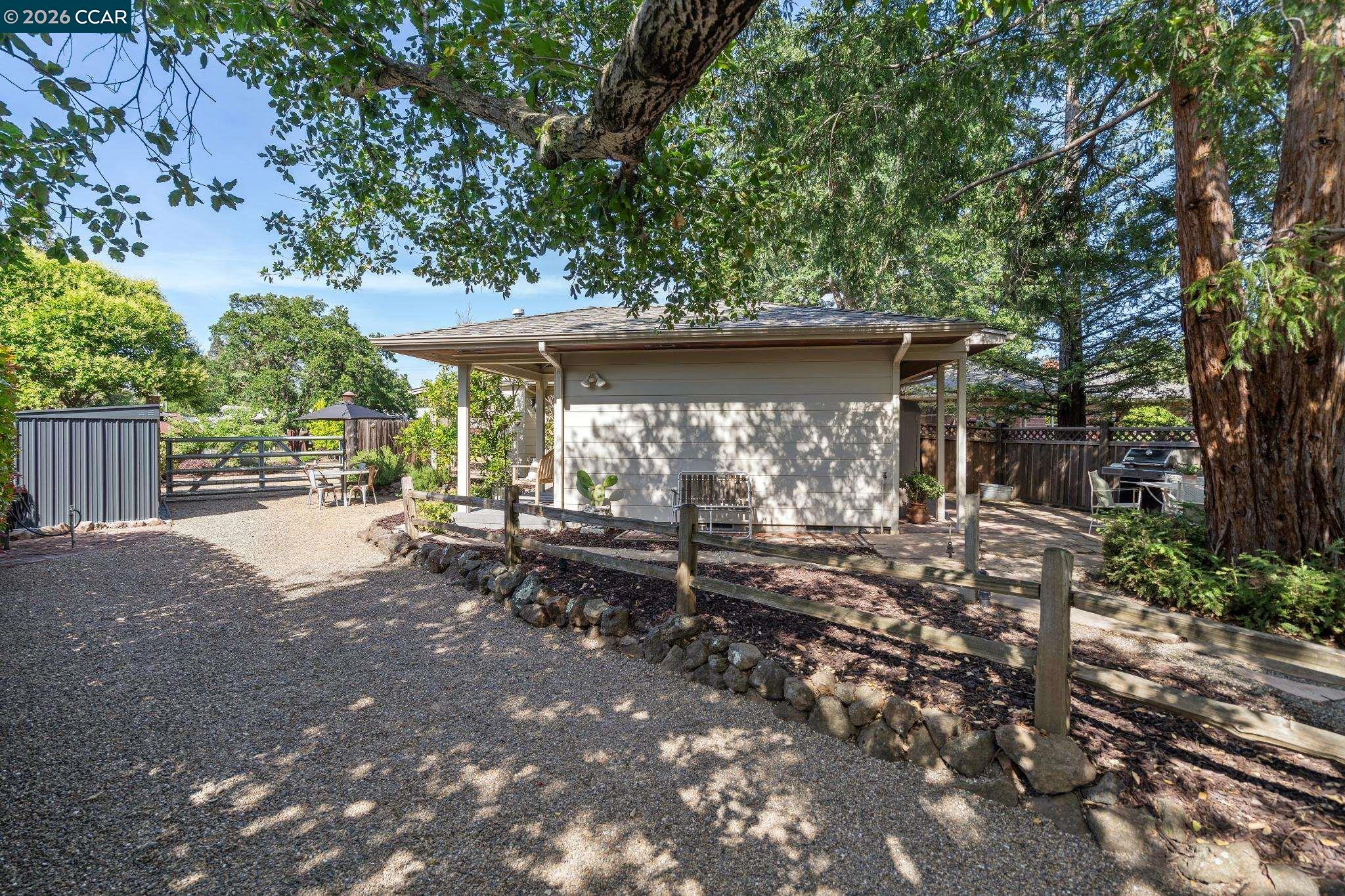 20 Santa Rita Drive Walnut Creek, CA 94596 - Photo 35 of 44 a view of a house with backyard and sitting area