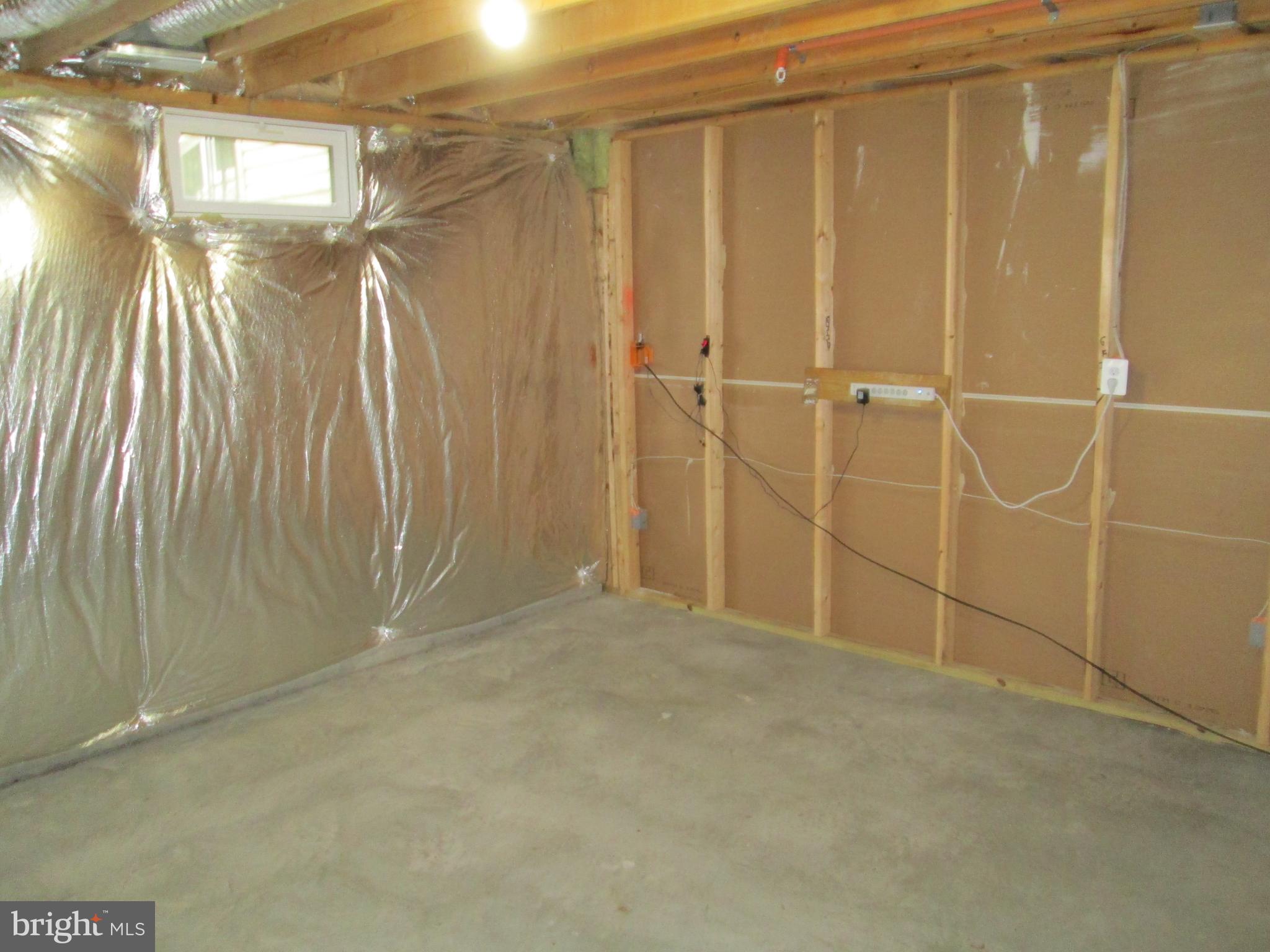 900 Gladway Road Baltimore, MD 21220 - Photo 53 of 68 Partially Framed, but unfinished LL room view 2