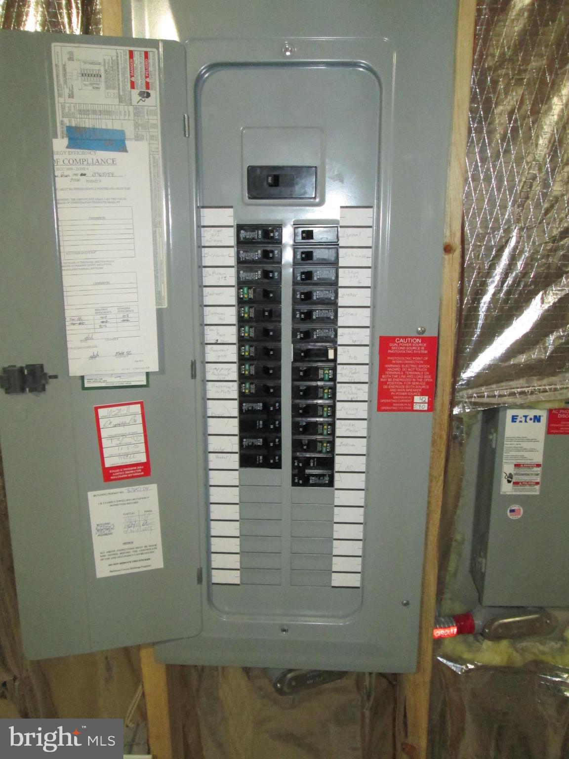 900 Gladway Road Baltimore, MD 21220 - Photo 59 of 68 Mai Panel 200 Amp service