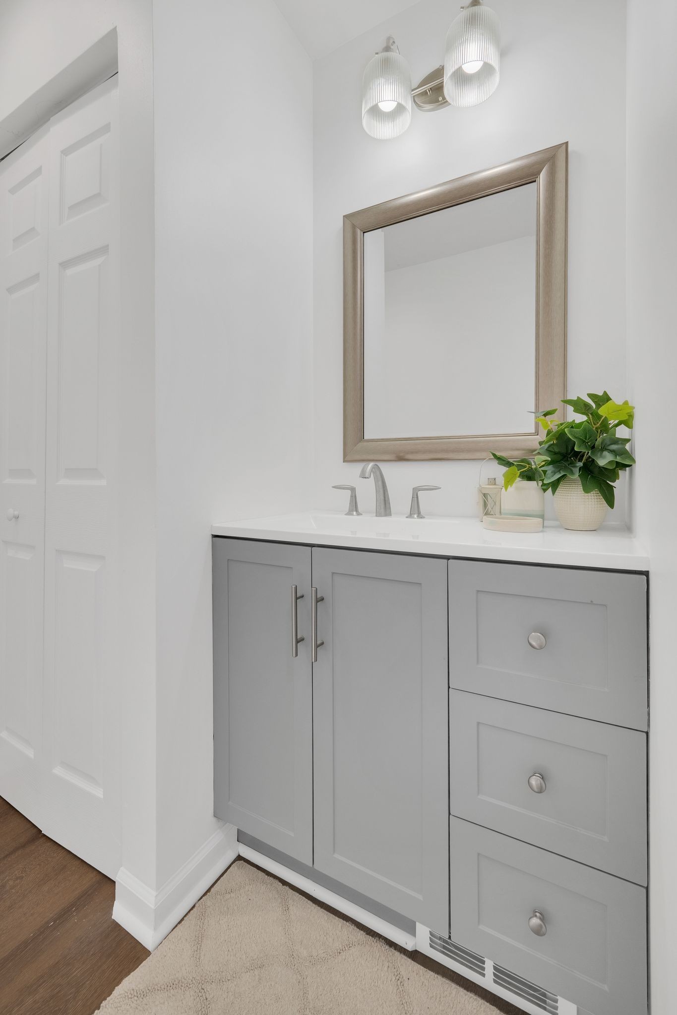 2173 Highway 48 South Dickson, TN 37055 - Photo 25 of 30 a bathroom with a sink and a mirror