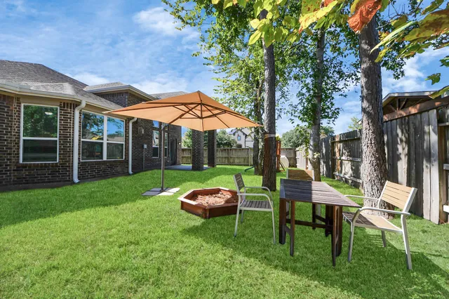 a view of outdoor space and yard