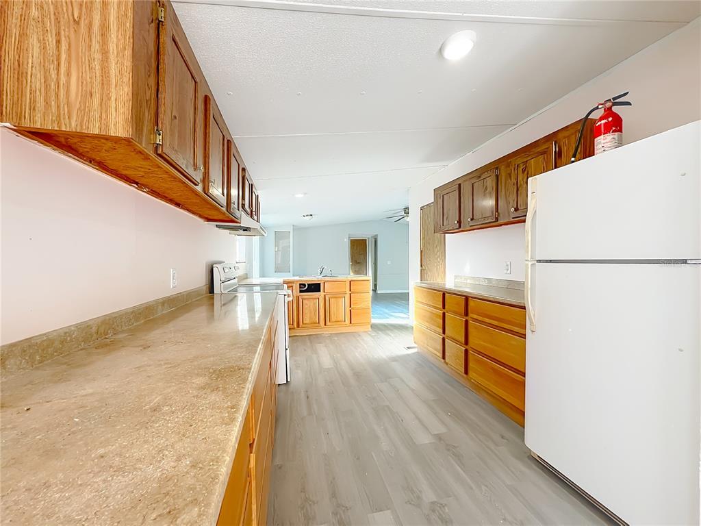 790 South Ebenezer Point Homosassa, FL 34448 - Photo 18 of 46 a hallway with wooden floor and entryway