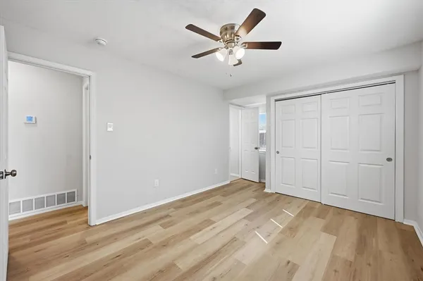 wooden floor in an empty room