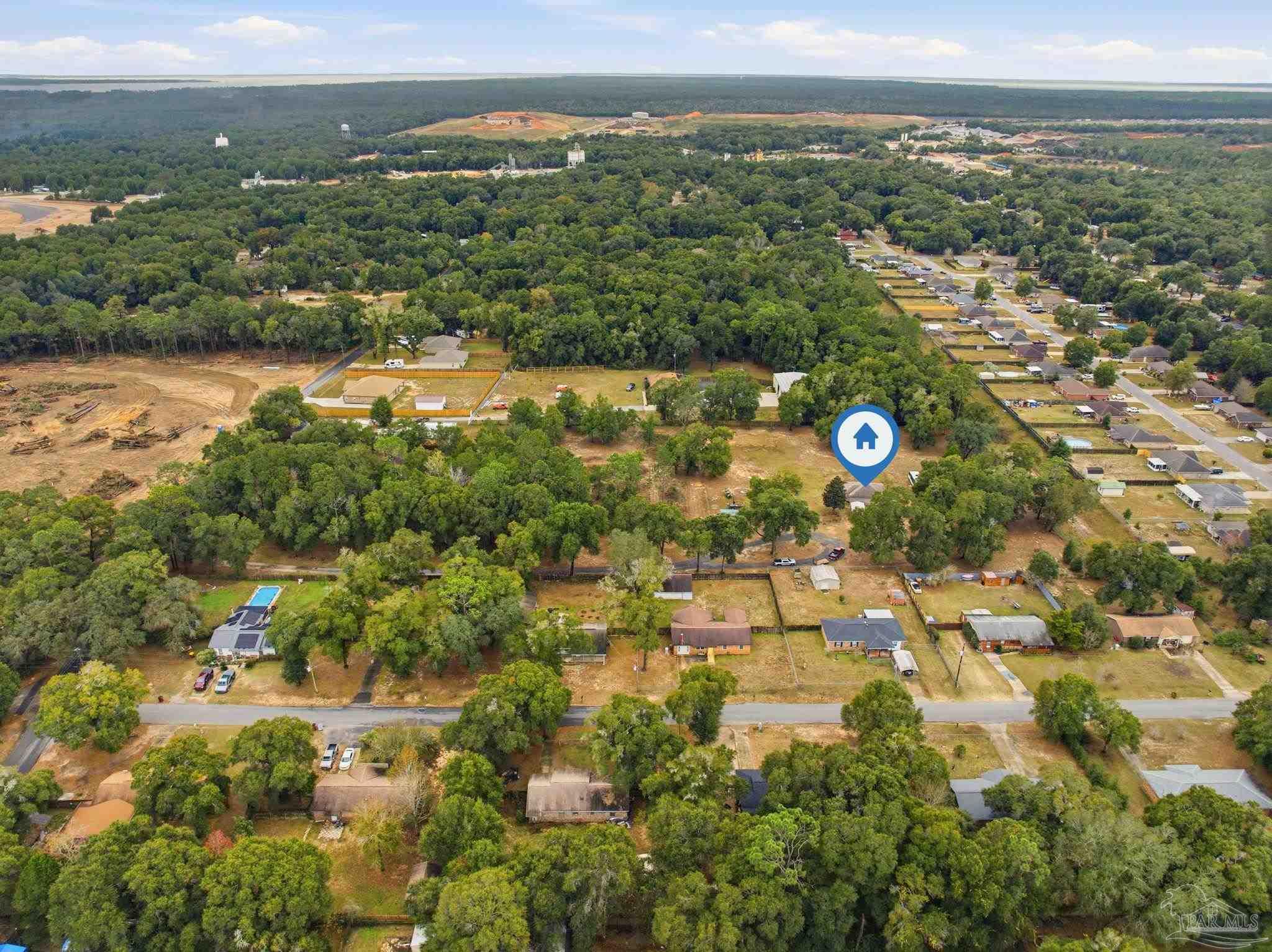 4393 Rice Road Milton, FL 32583 - Photo 39 of 52 a view of city and mountain