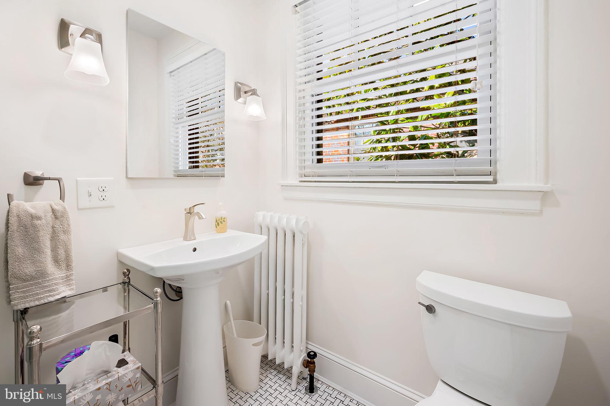 3923 Canterbury Road Baltimore, MD 21218 - Photo 28 of 42 a bathroom with a sink and a toilet