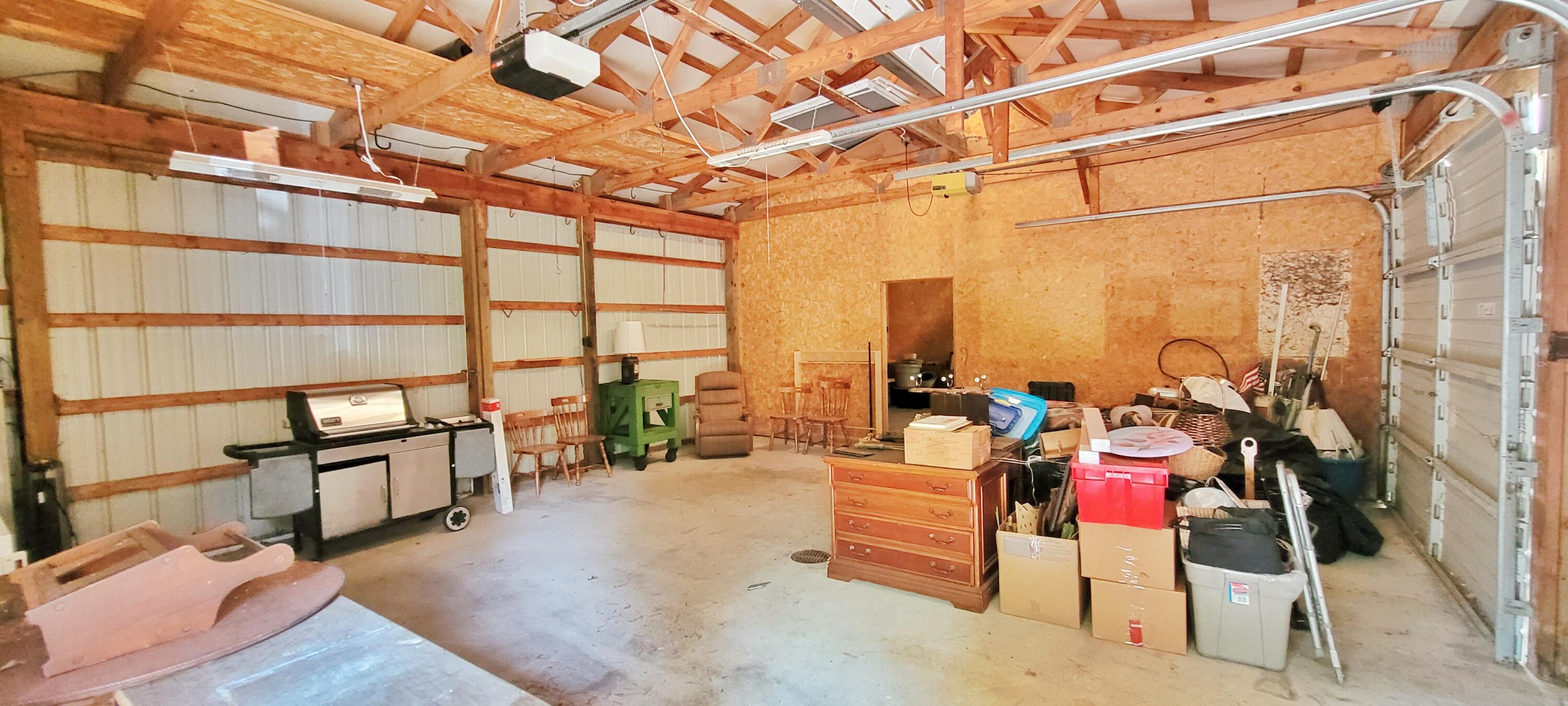 5350 East Crystal Lake Road Holton, MI 49425 - Photo 27 of 32 pole barn interior