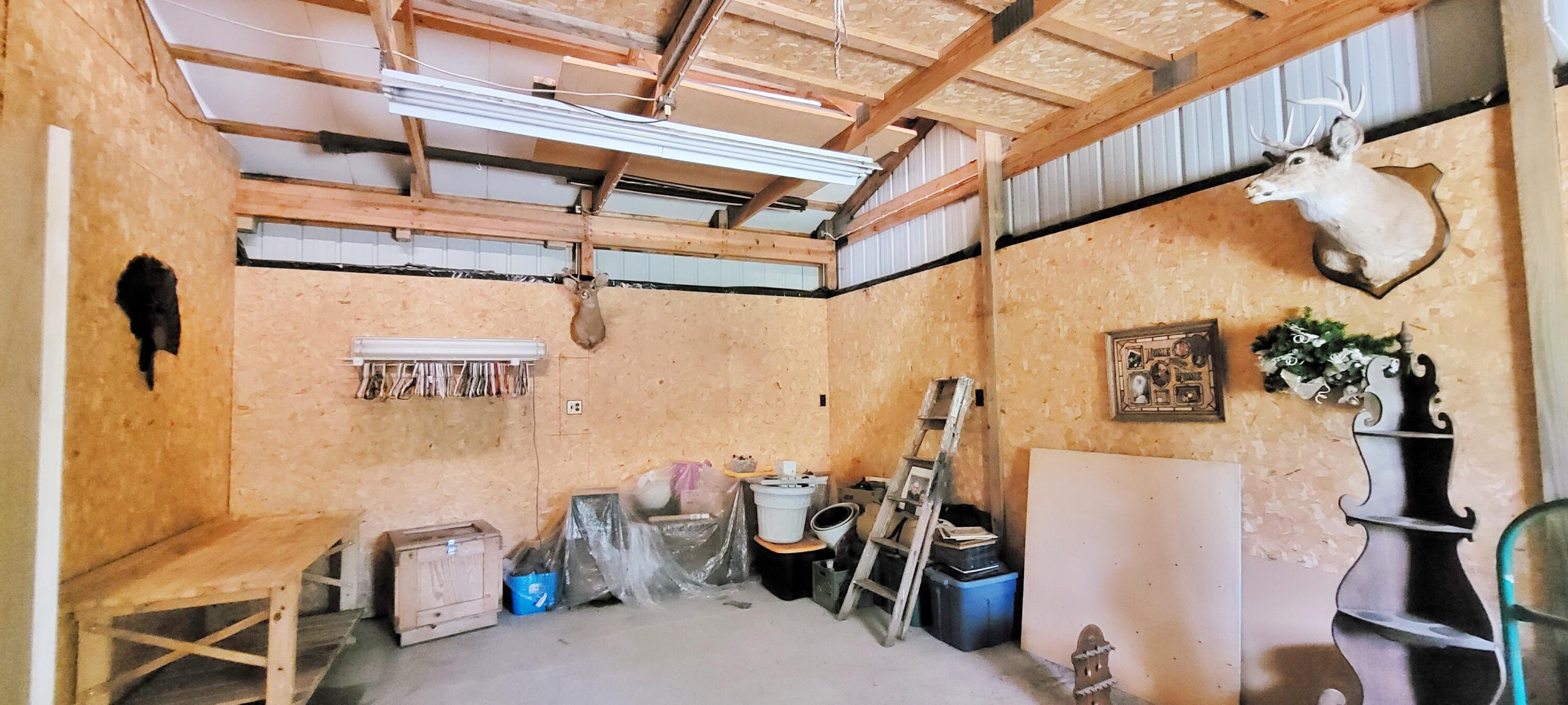 5350 East Crystal Lake Road Holton, MI 49425 - Photo 31 of 32 pole barn interior