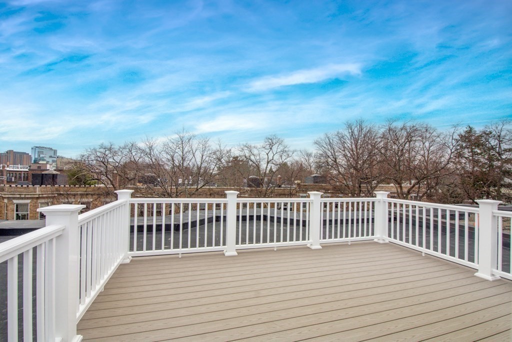 15 Euston Street, Unit 3 Brookline, MA 02446 - Photo 31 of 37 a view of a wooden deck