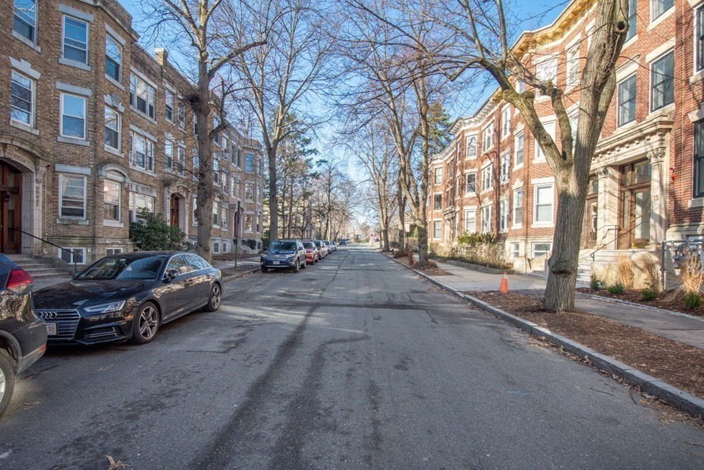 15 Euston Street, Unit 3 Brookline, MA 02446 - Photo 37 of 37 a cars parked on the side of a street