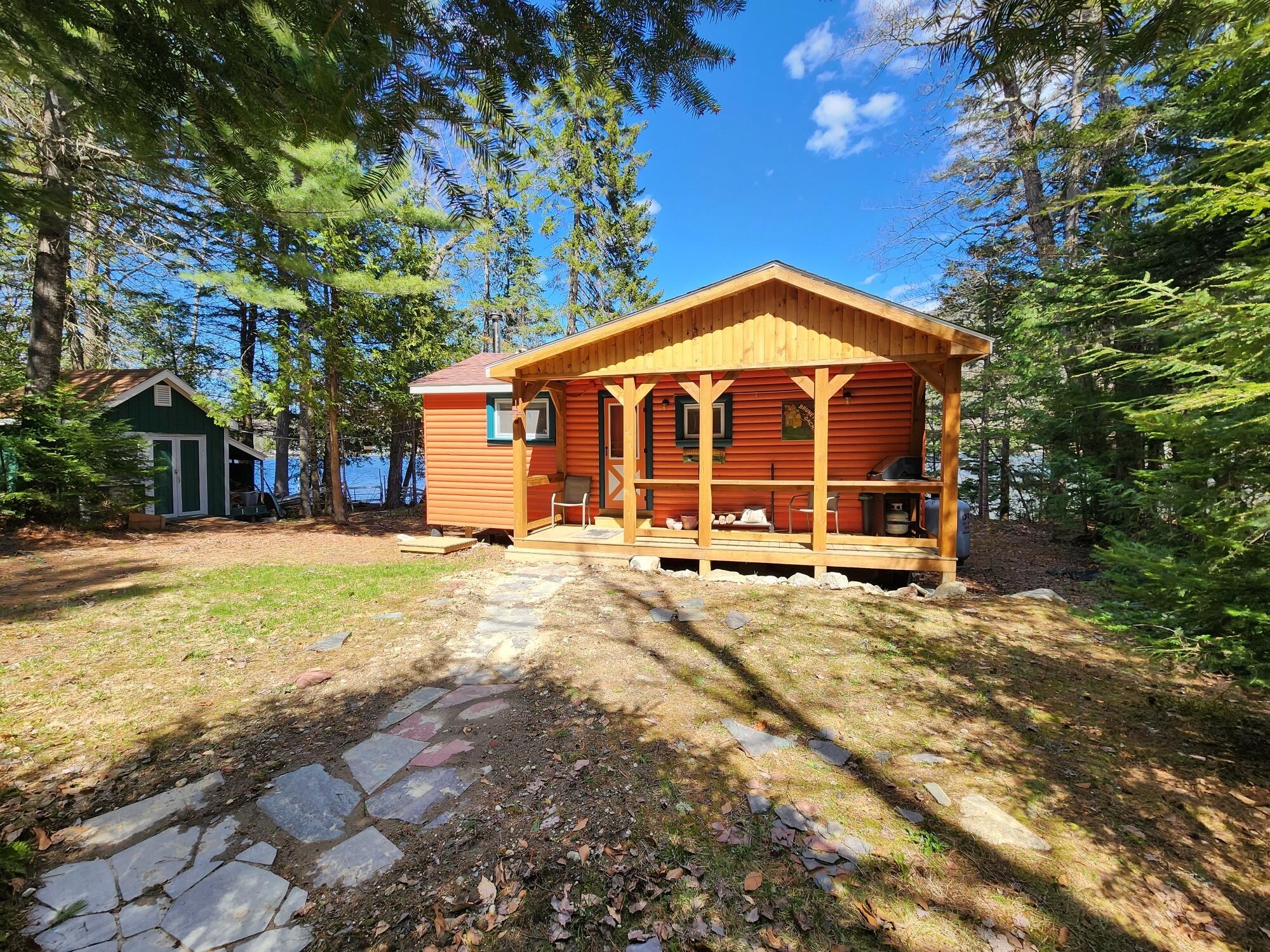 142 West Shore Road Roxbury, ME 04275 - Photo 29 of 39 29 Camp and New Walkway