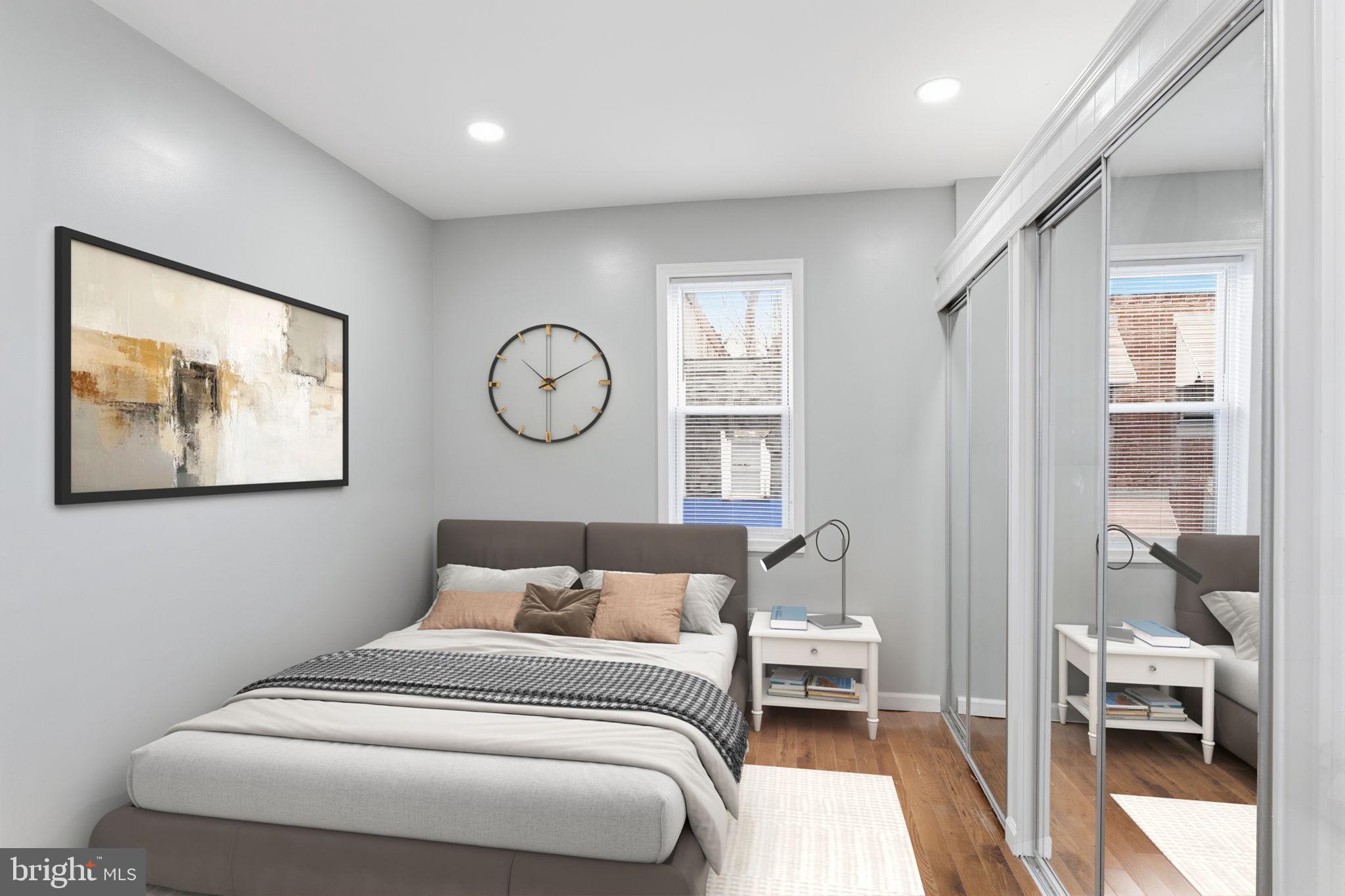 3128 F Street Philadelphia, PA 19134 - Photo 25 of 30 a bedroom with bed and a window
