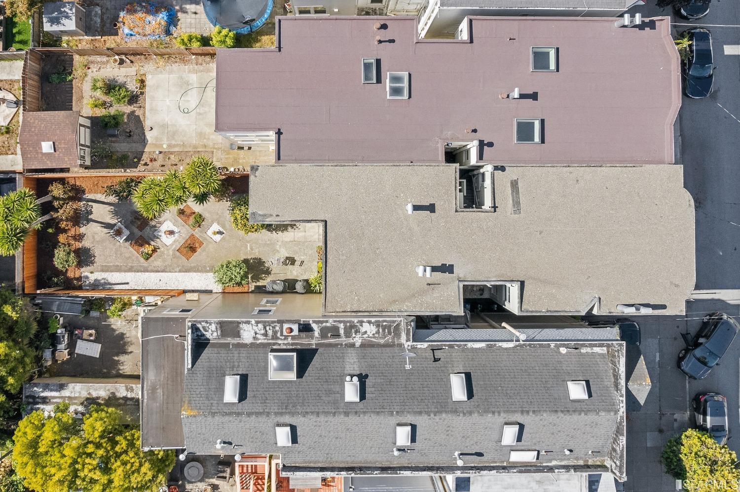439-441 11th Avenue San Francisco, CA 94118 - Photo 72 of 73 an aerial view of residential houses with outdoor space