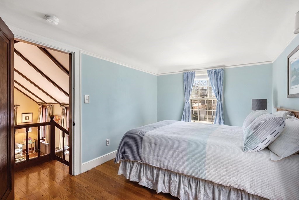 16 Conant Road Brookline, MA 02467 - Photo 18 of 31 a bedroom with a bed and a window