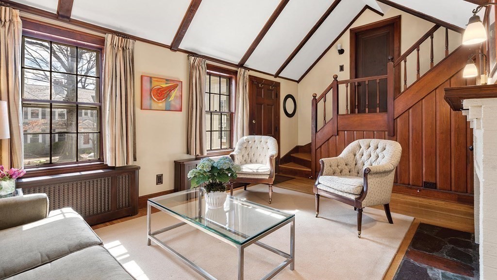 16 Conant Road Brookline, MA 02467 - Photo 6 of 31 a living room with furniture and a window