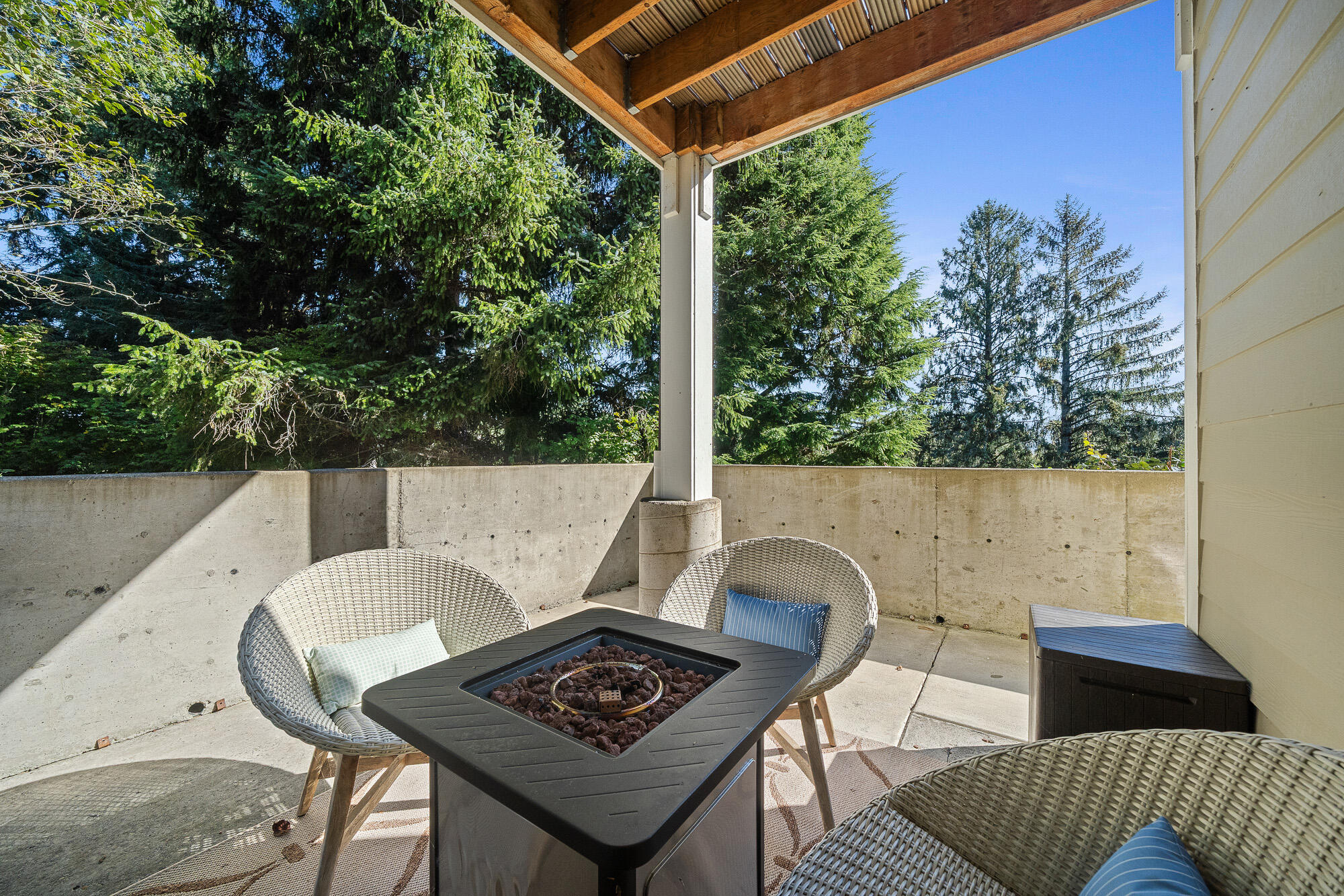 13150 D Street Nehalem, OR 97131 - Photo 18 of 29 a view of a patio on the roof deck