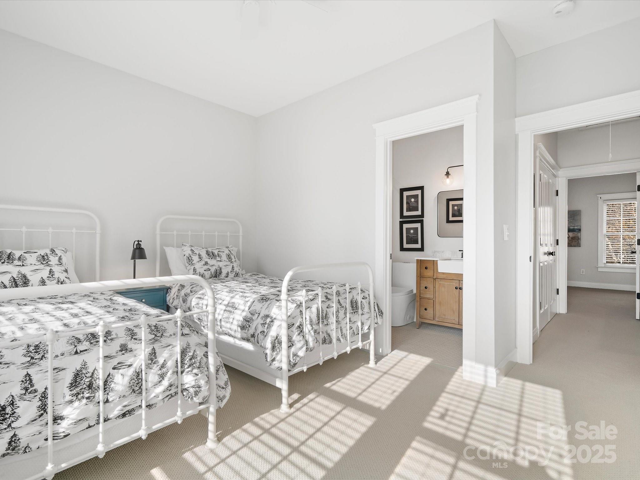 296 Elis Way Fort Mill, SC 29708 - Photo 18 of 31 a bedroom with two beds and painted walls