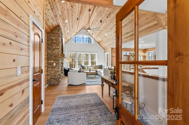 a very nice looking room with many windows