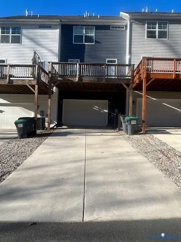 a view of a house with a balcony