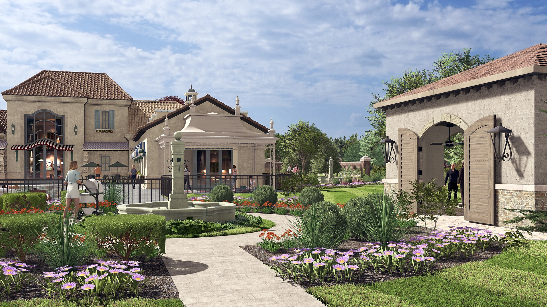 617 West Main Street Barrington, IL 60010 - Photo 3 of 7 a front view of a house with a garden