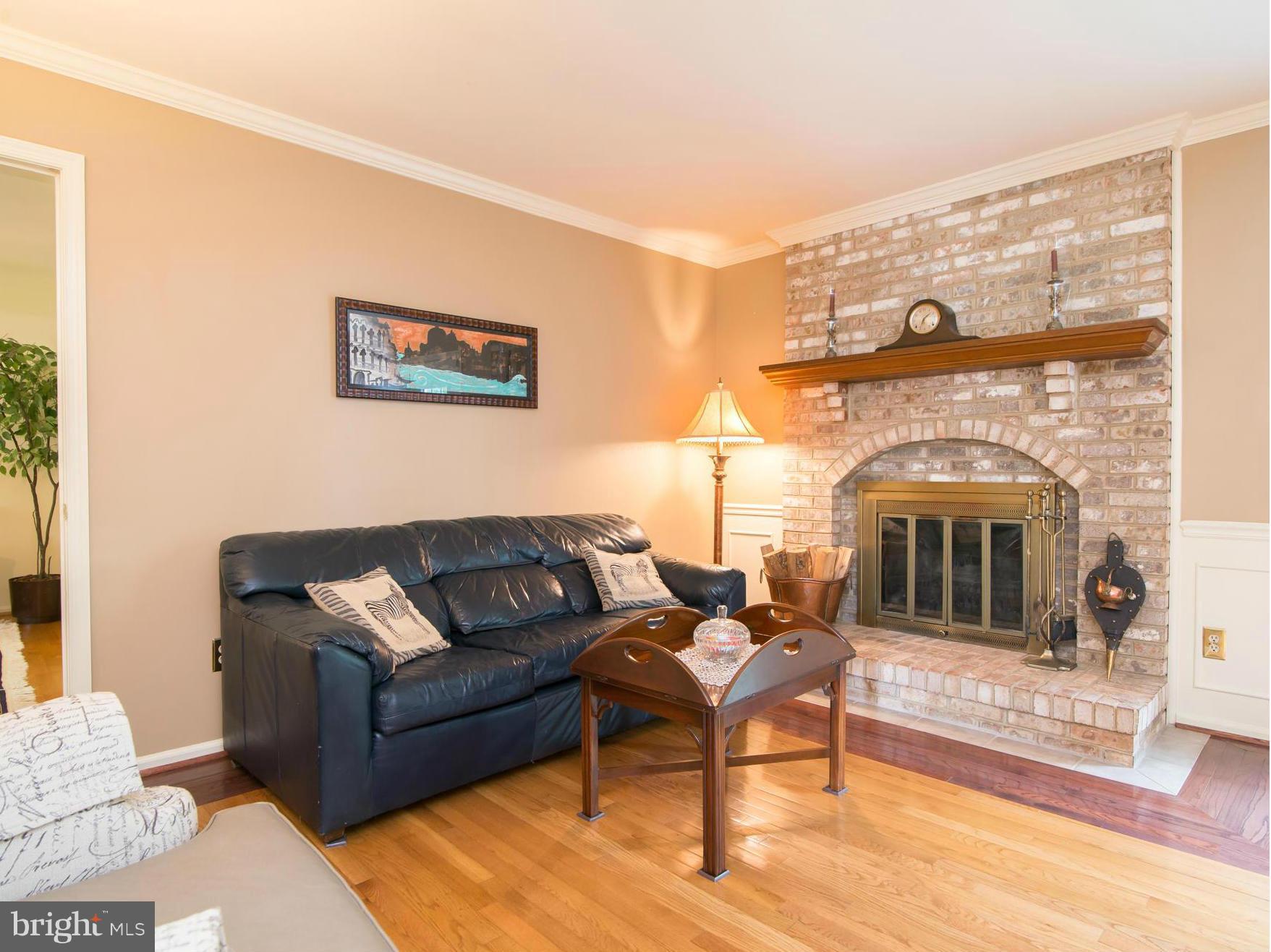151 Peyton Road Sterling, VA 20165 - Photo 11 of 30 Warm Up Next to the Wood Burning Fire Place