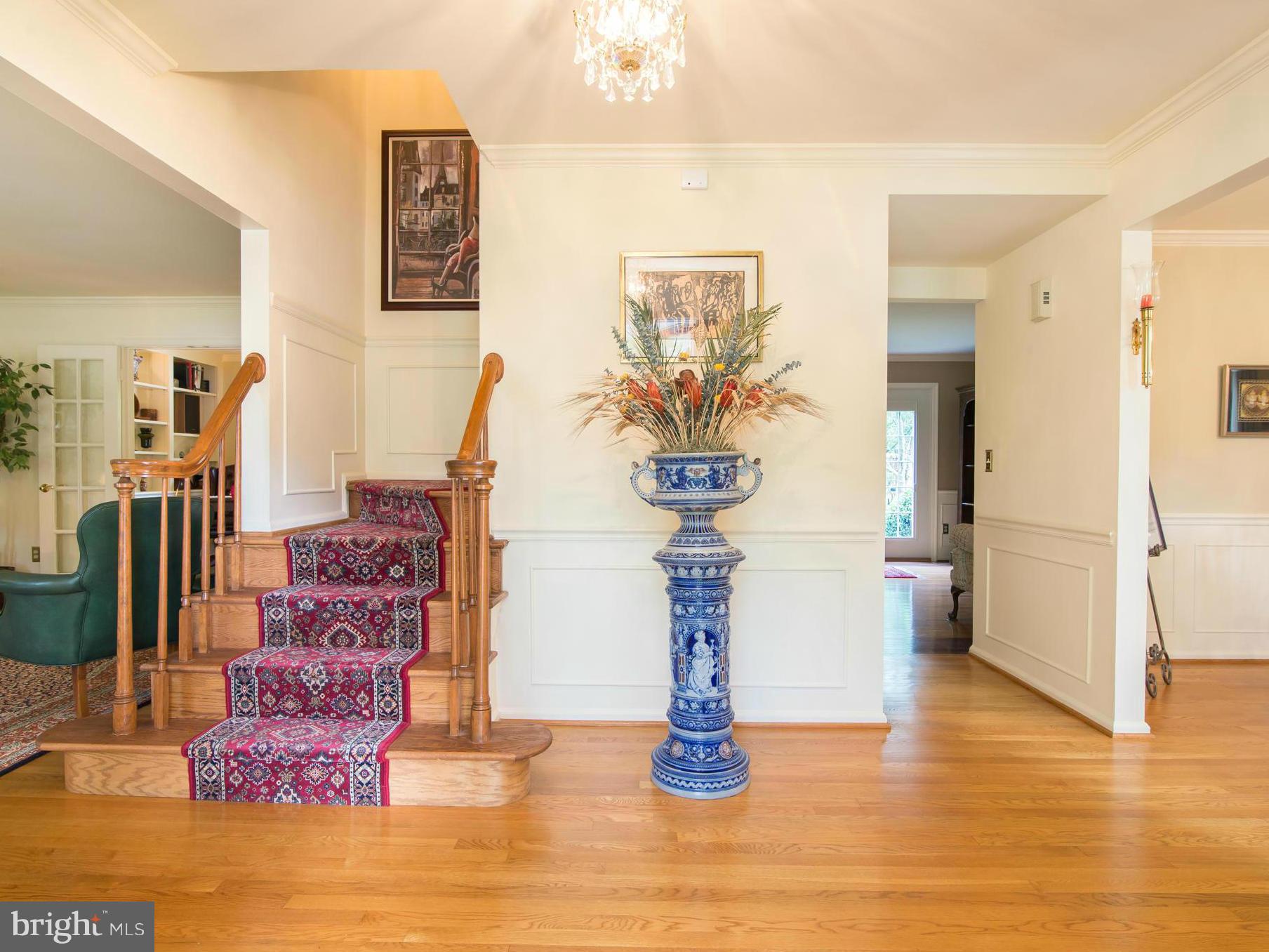 Walk Into Foyer And See the Gorgeous Finishes