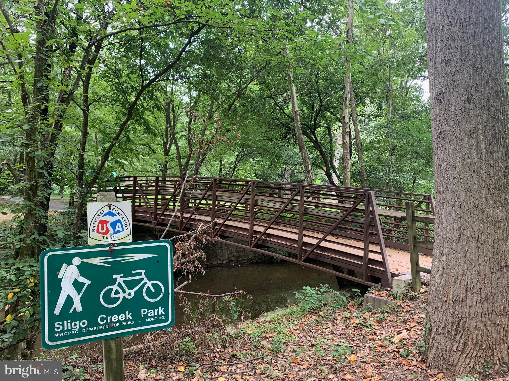 8618 Manchester Road, Unit 2 Silver Spring, MD 20901 - Photo 33 of 39 Sligo Creek Park with miles of trails.