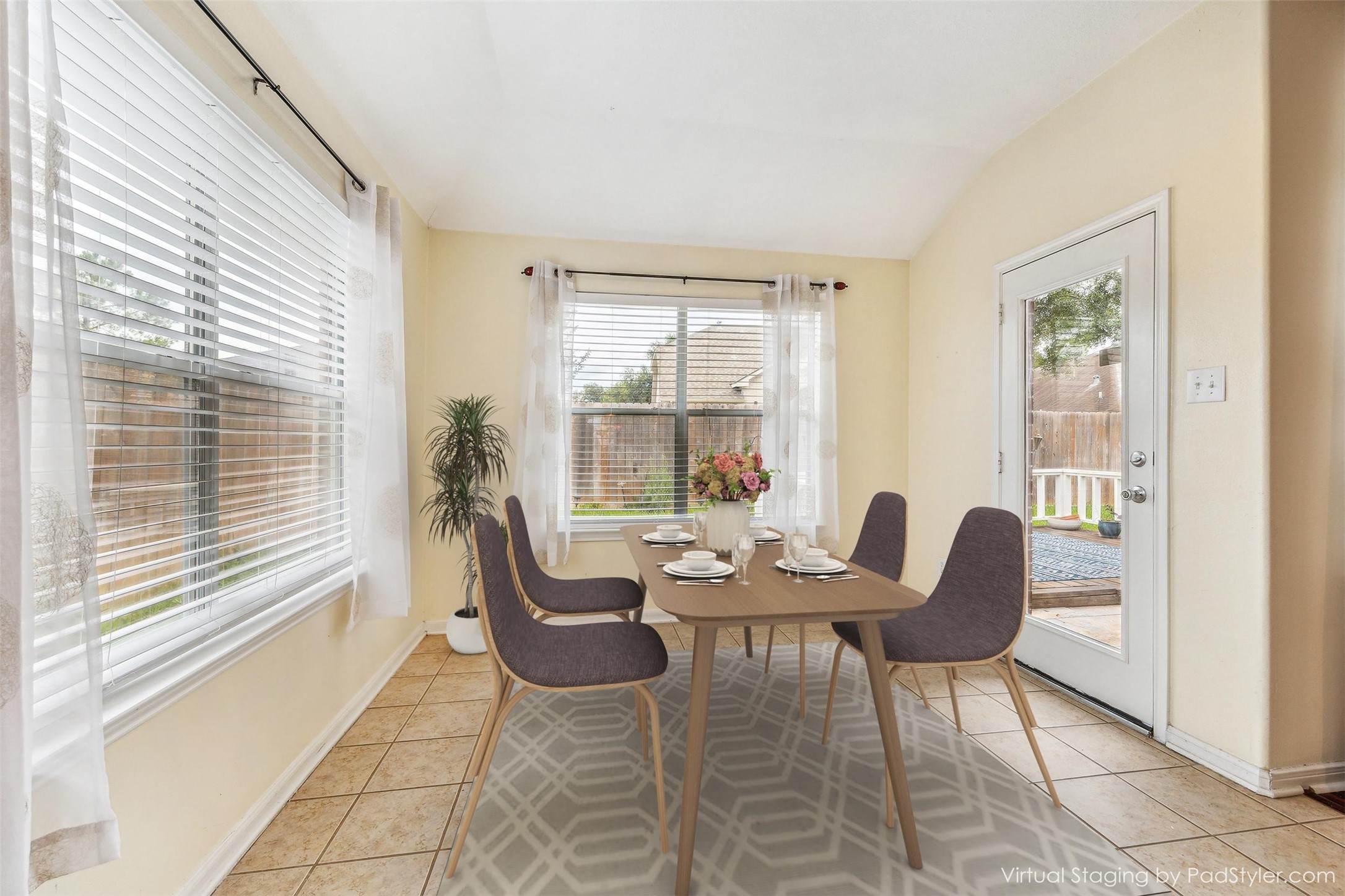 5716 Meadow Breeze Lane Rosharon, TX 77583 - Photo 9 of 24 Staged Breakfast room.