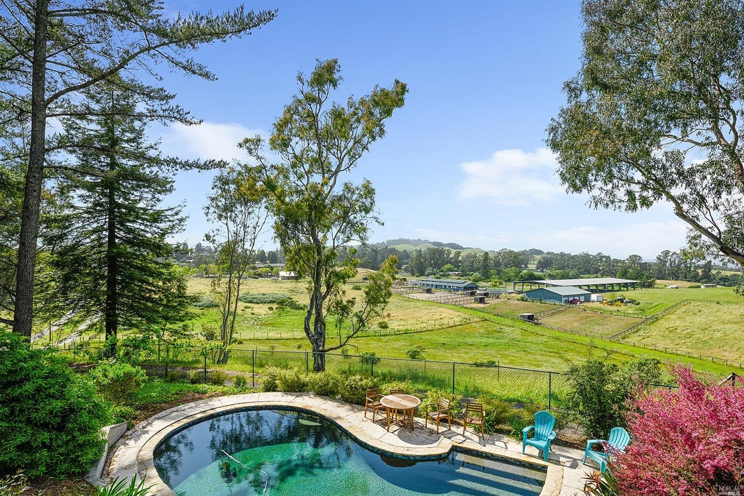 4920 Grange Road Santa Rosa, CA 95404 - Photo 1 of 1 an aerial view of a house with yard swimming pool and outdoor seating