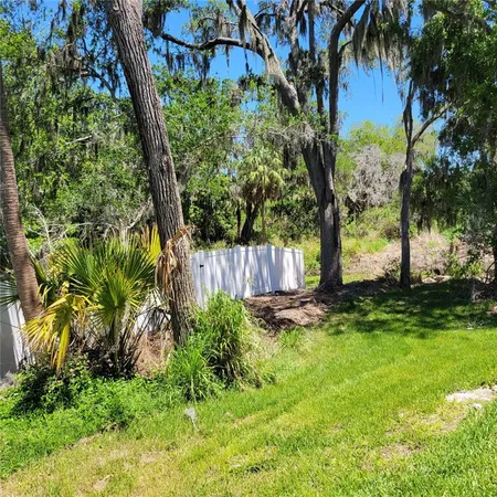 a view of a garden