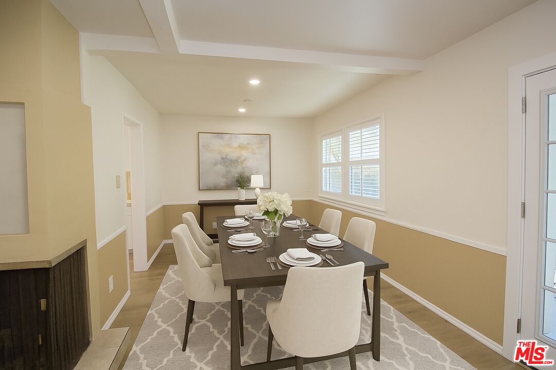 7465 North Forbes Ave Lake Lake Balboa, CA 91406 - Photo 2 of 13 a view of a dining room with furniture window and outside view