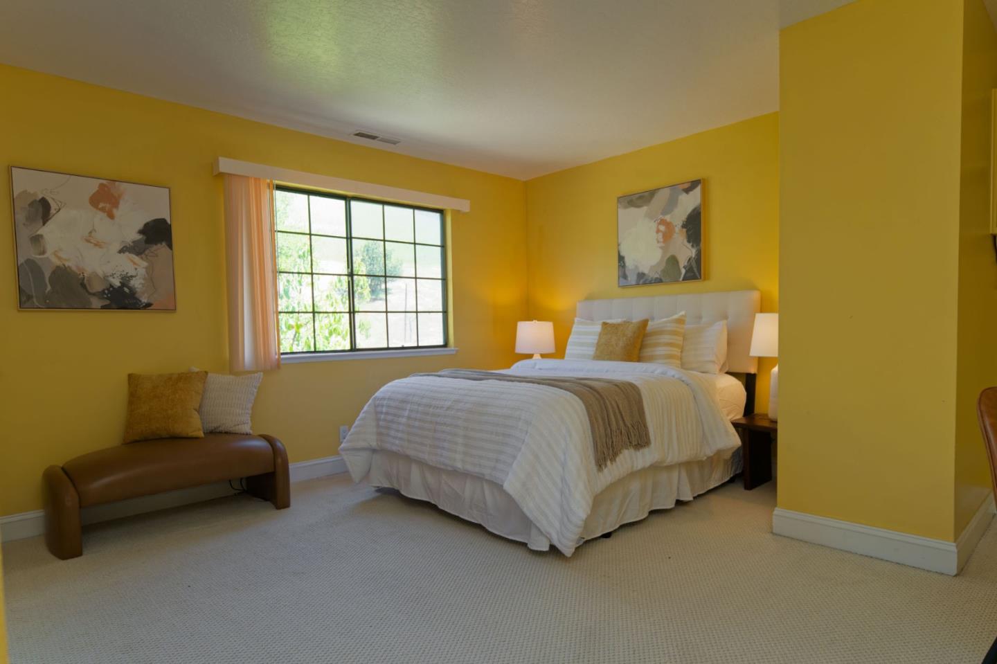 7790 Lost View Road San Jose, CA 95120 - Photo 34 of 48 a spacious bedroom with a bed and a couch