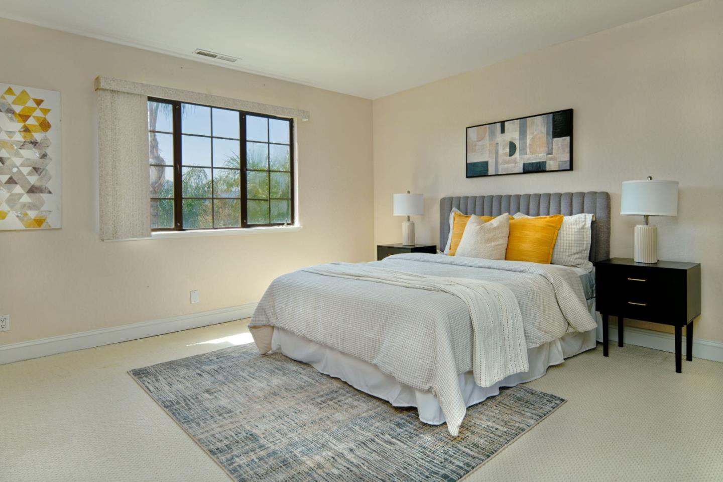 7790 Lost View Road San Jose, CA 95120 - Photo 36 of 48 a bedroom with a bed and a window