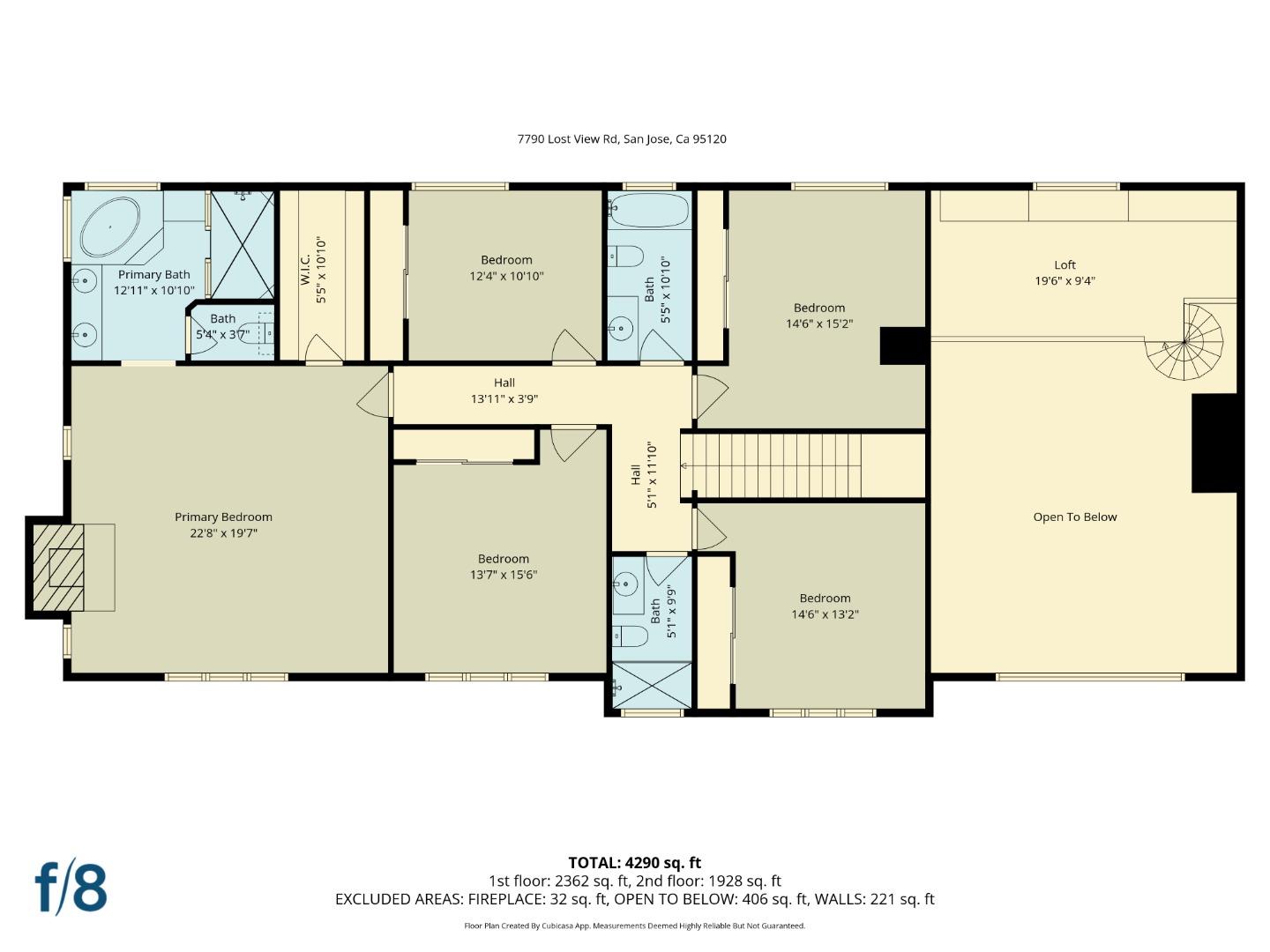 7790 Lost View Road San Jose, CA 95120 - Photo 47 of 48 a black and white photo of a room