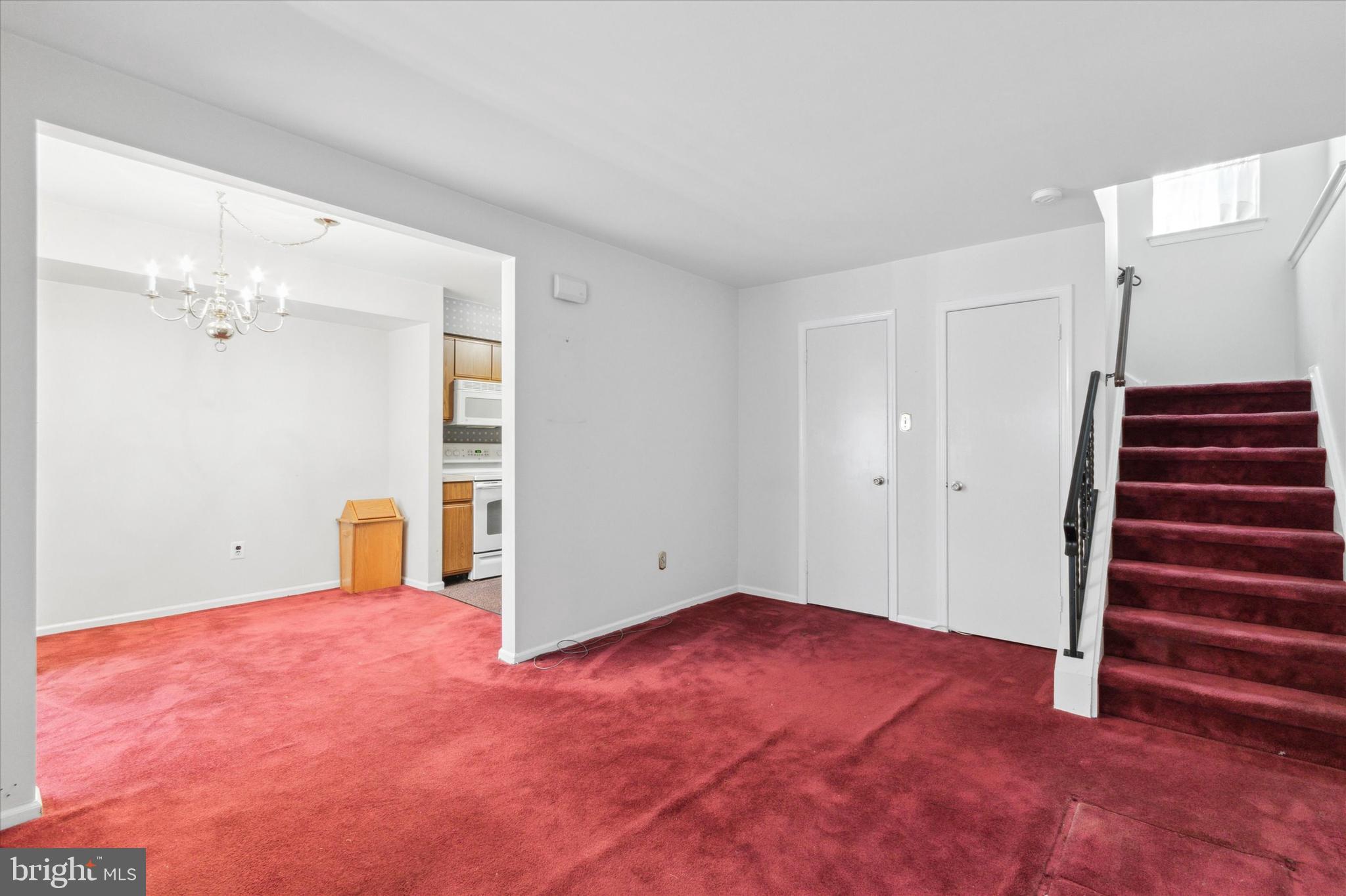Living Room, Left Door is to Powder Room
