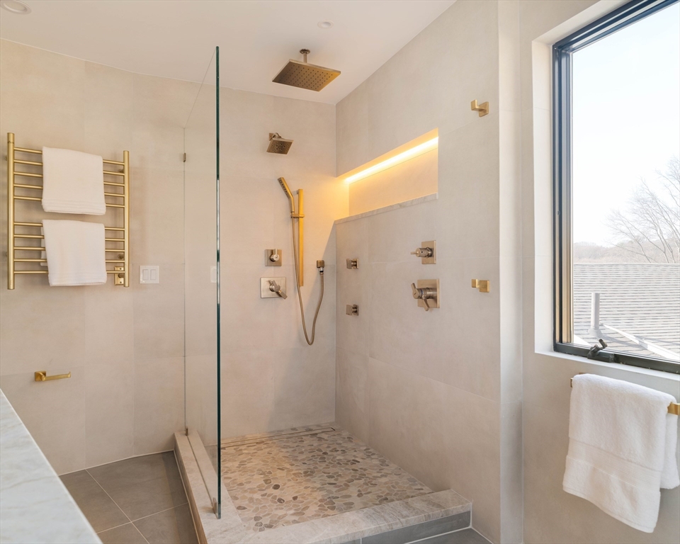 29-31 Highland Road, Unit 29 Brookline, MA 02445 - Photo 30 of 39 a bathroom with a shower