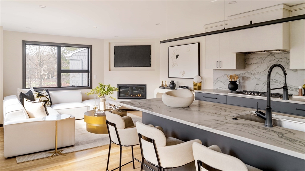 29-31 Highland Road, Unit 29 Brookline, MA 02445 - Photo 9 of 39 a kitchen with a sink cabinets and appliances