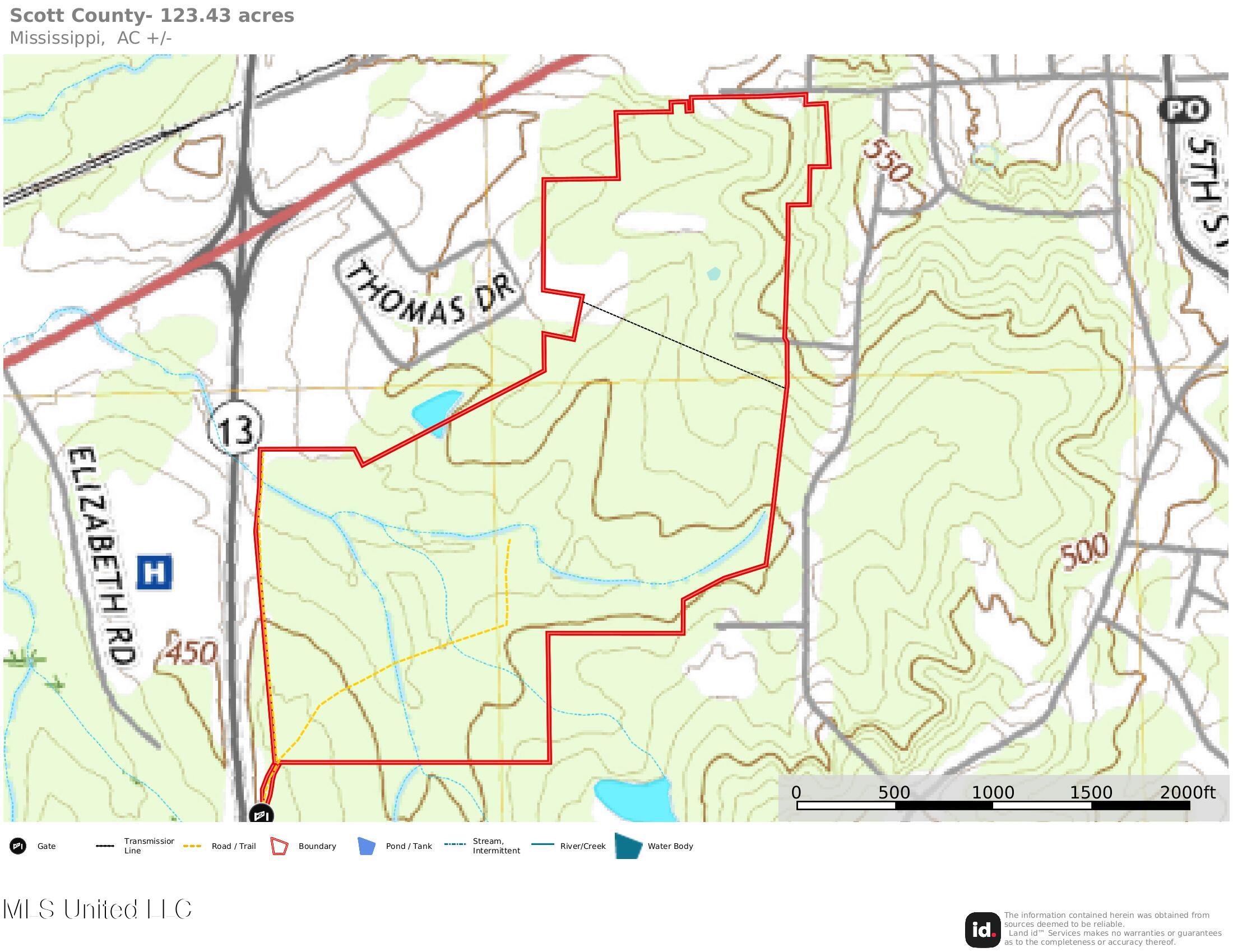 Ms-13 Morton, MS 39117 - Photo 45 of 45 topo