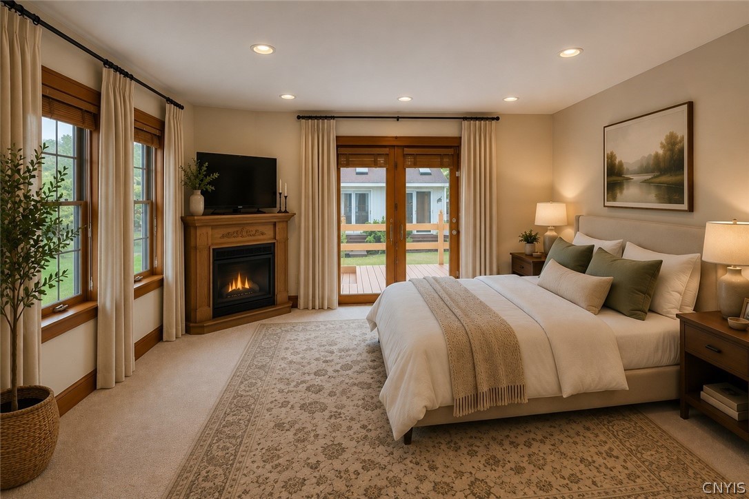 216 Hampton Road Syracuse, NY 13203 - Photo 19 of 40 AI Virtually Staged Bedroom Example