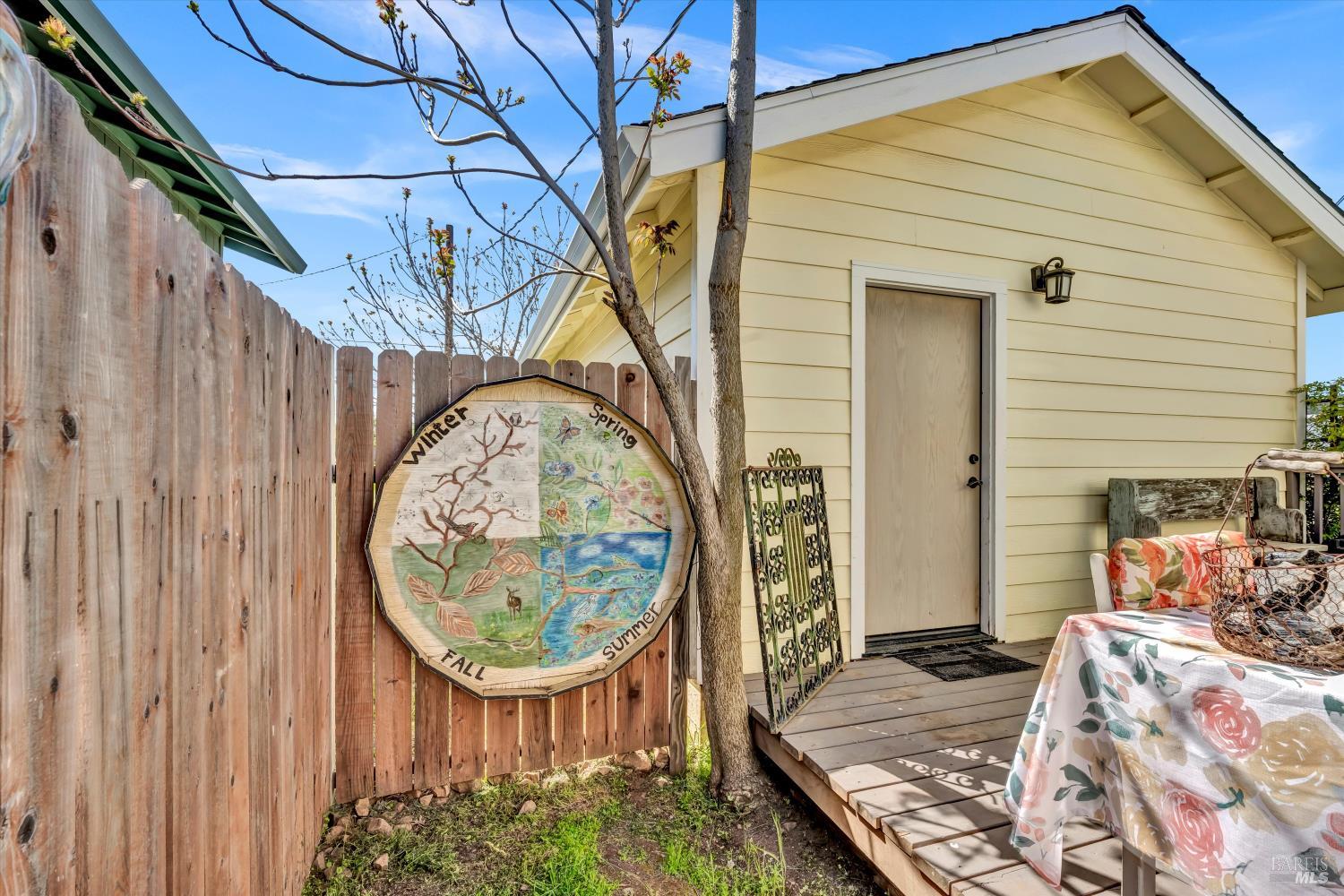 15314 Summit Boulevard Cobb, CA 95426 - Photo 17 of 29 a front view of a house with garden