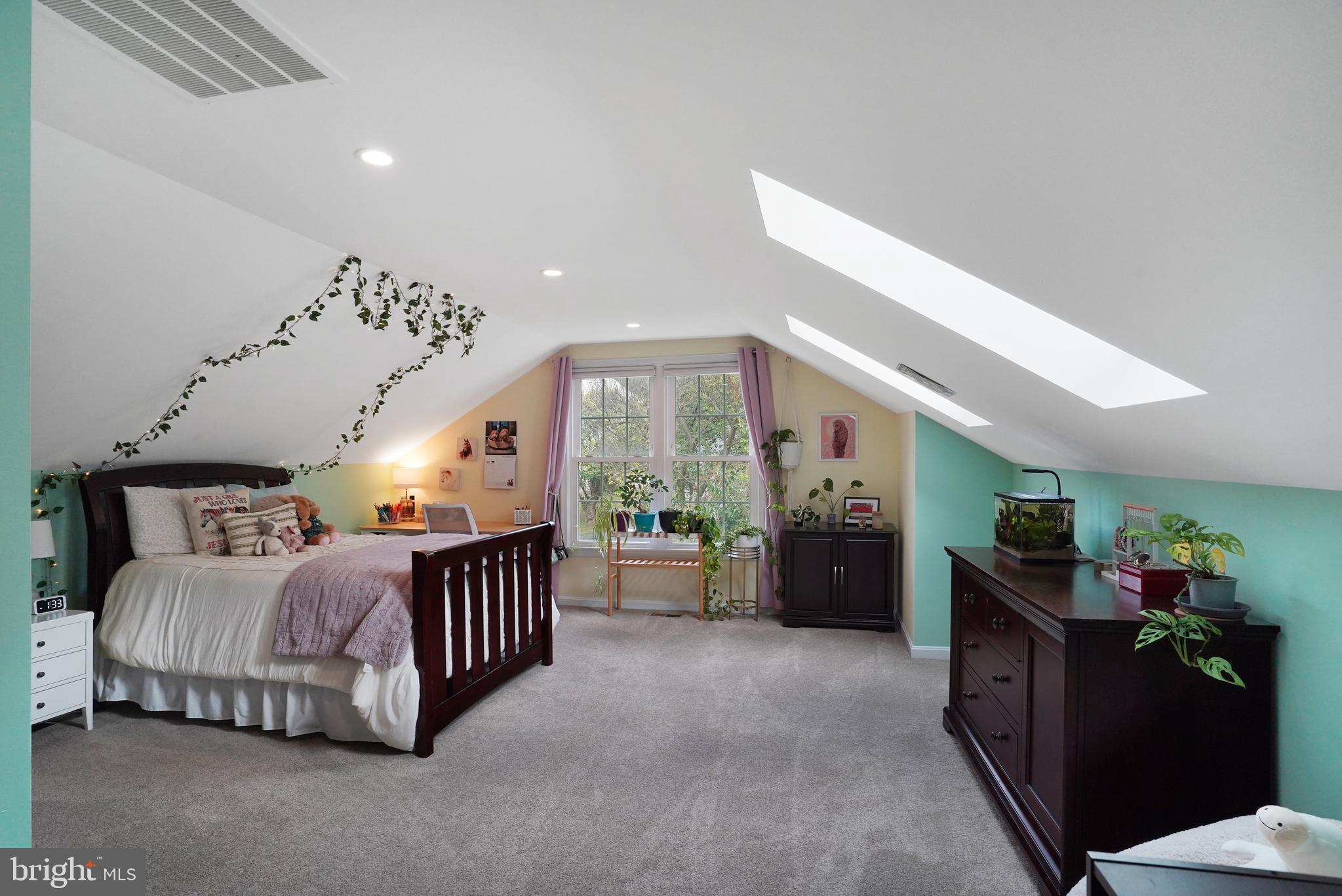 9009 Digory Court Burke, VA 22015 - Photo 16 of 51 a bed room with a bed and a large window