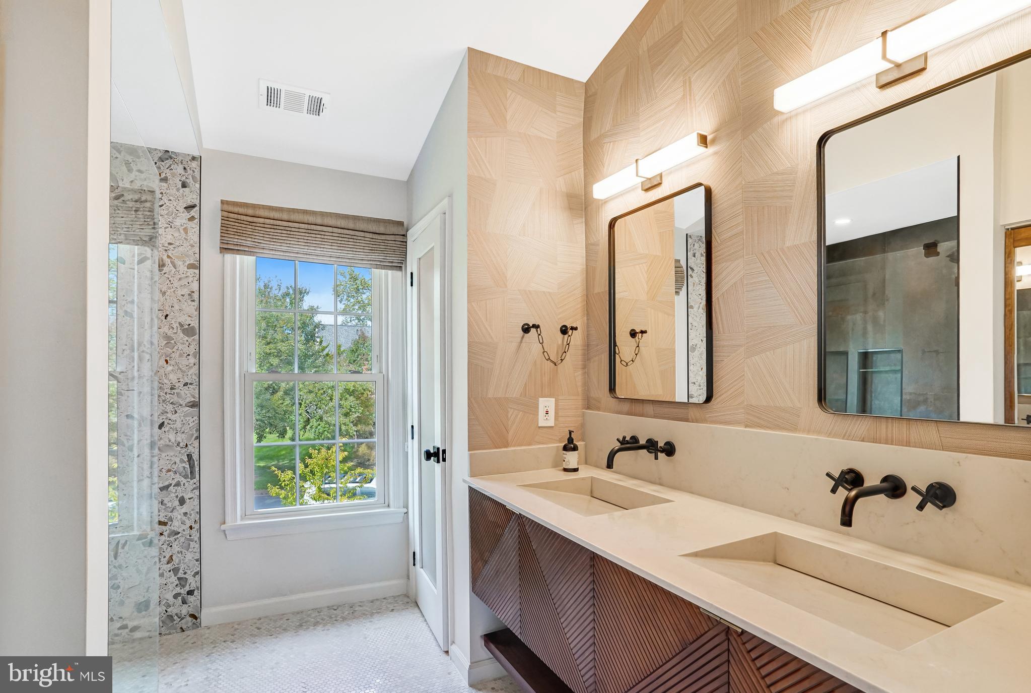 9009 Digory Court Burke, VA 22015 - Photo 5 of 51 a bathroom with a double vanity sink mirror and double