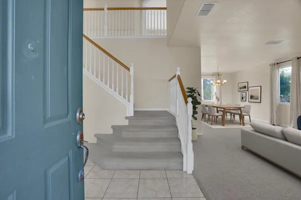 a view of entryway and hall